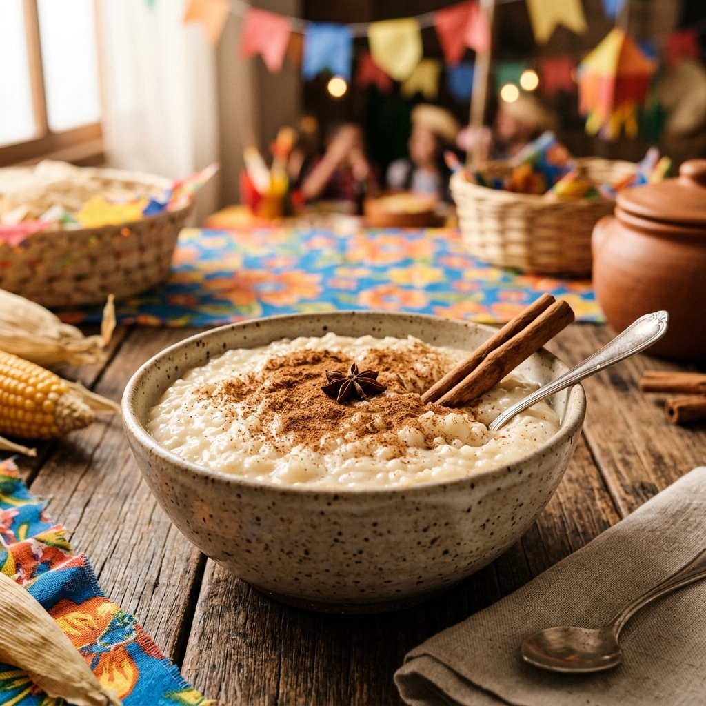 Arroz Doce com Canela